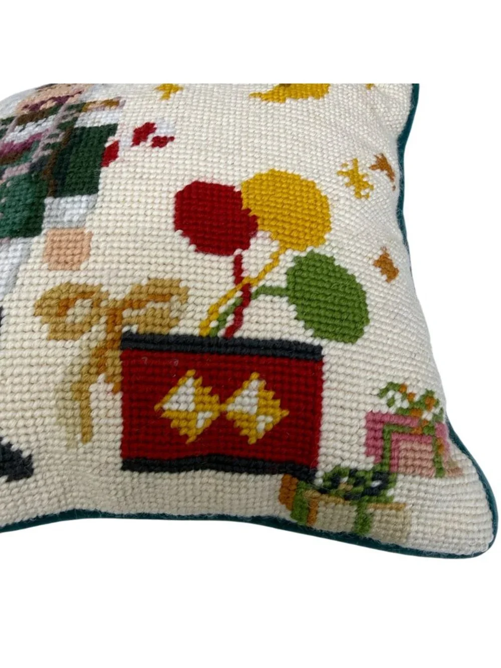 Vintage christmas needlepoint
